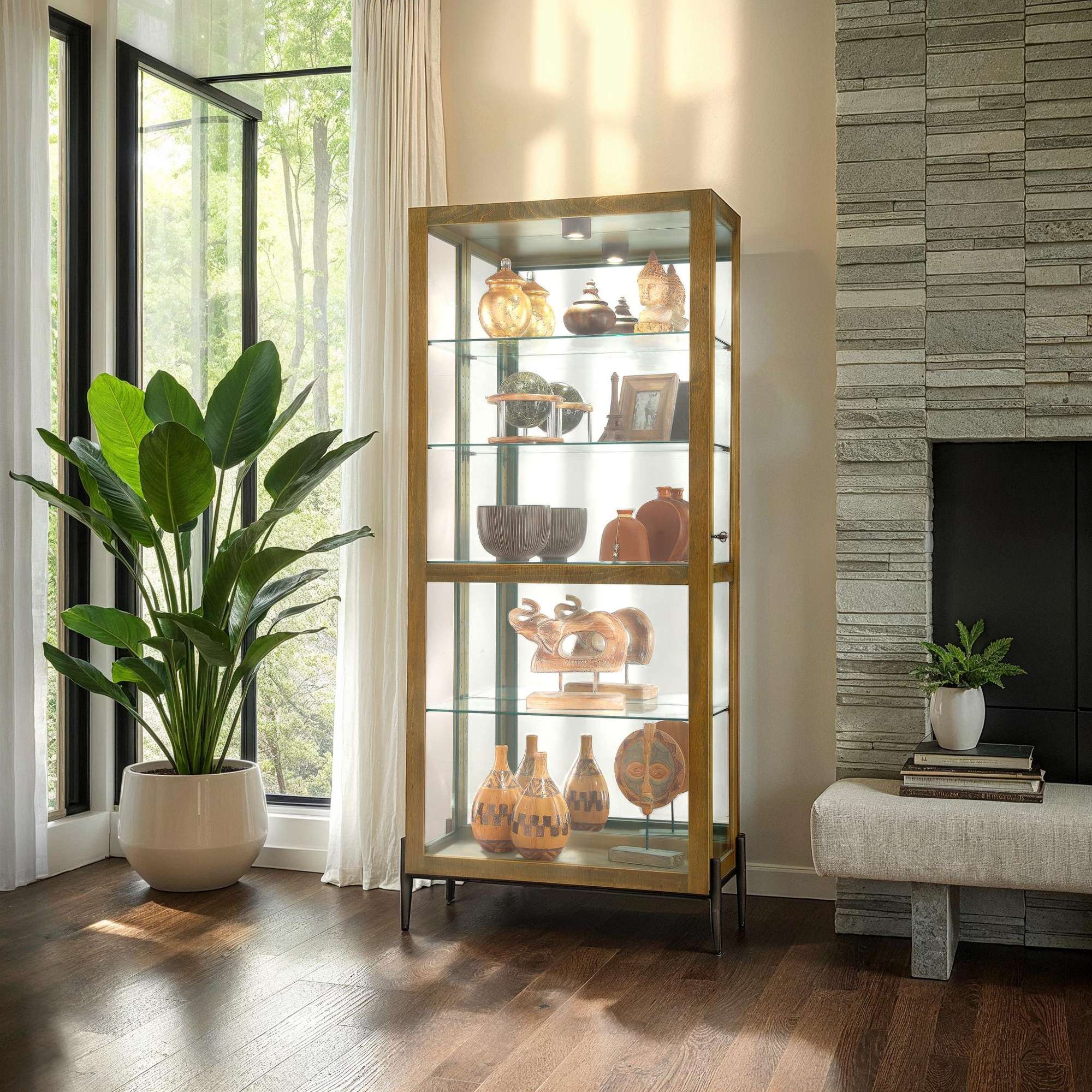 Ansel Curio Cabinet - Image 3
