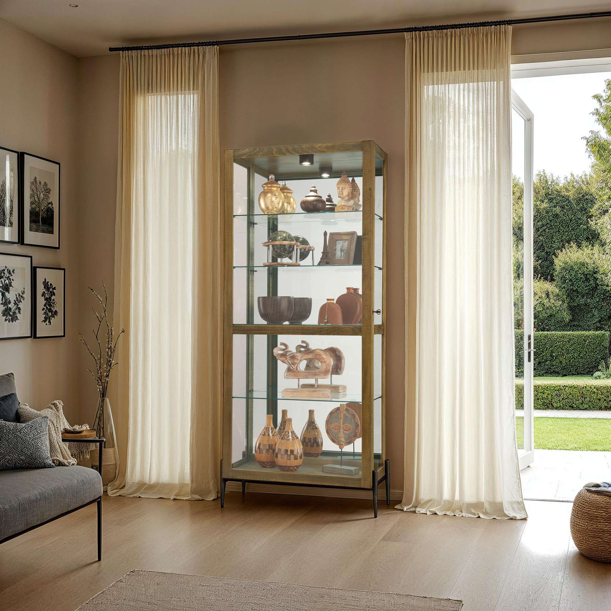 Ansel Curio Cabinet - Image 4