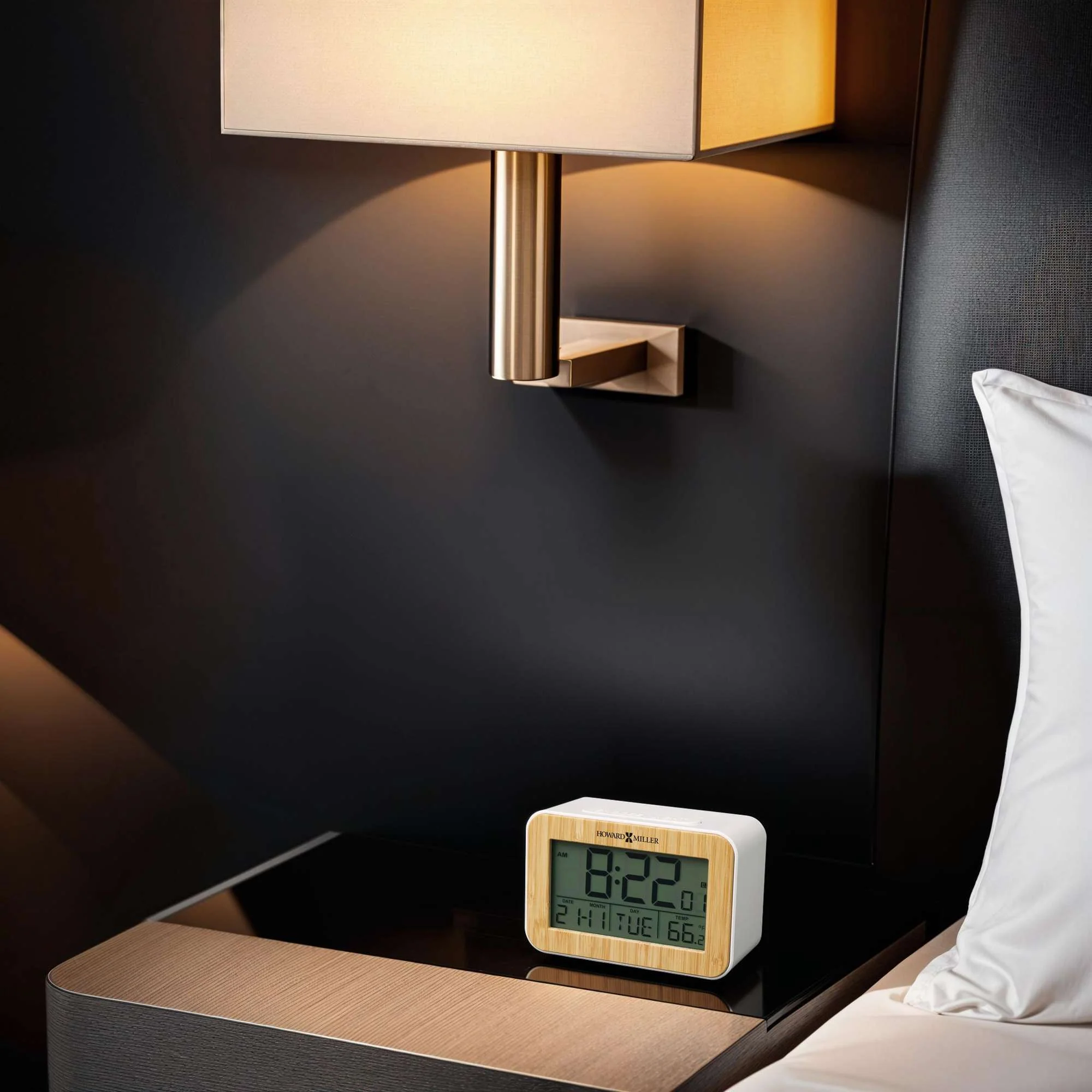 Bamboo Box Alarm Clock - Image 3