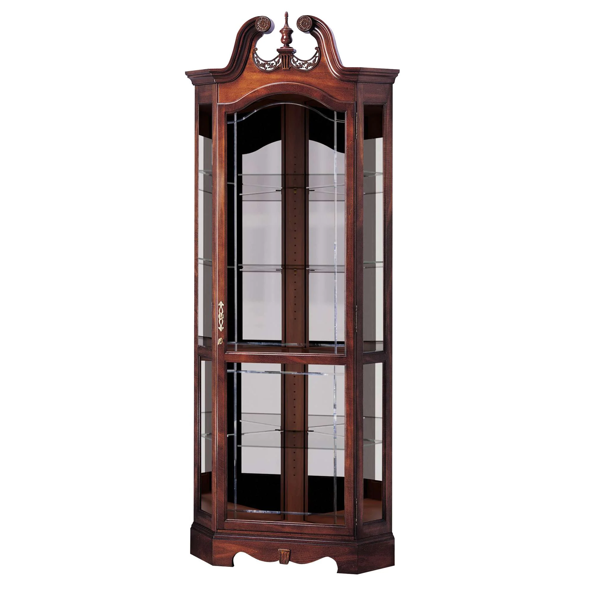 Berkshire Corner Curio Cabinet - Image 3