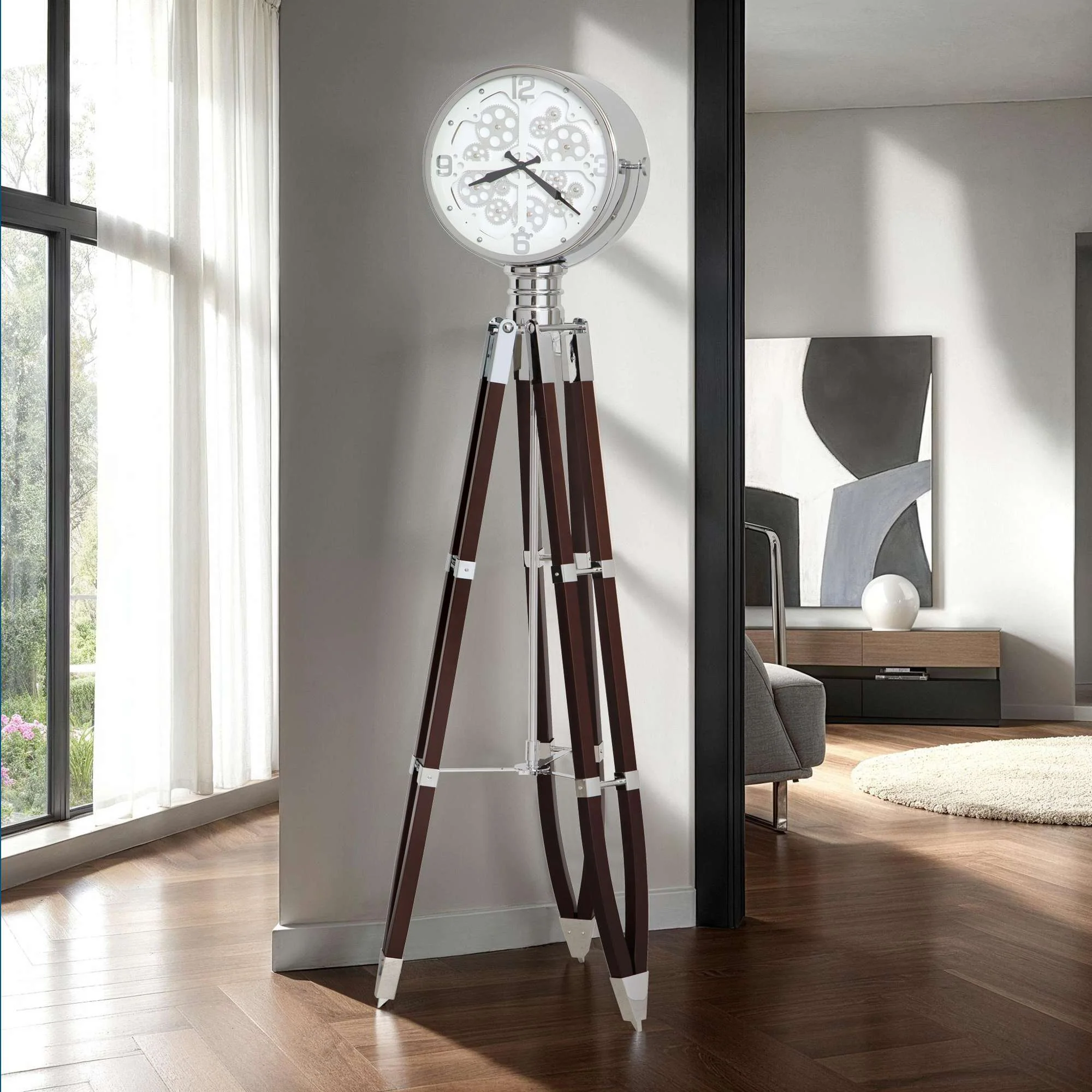 Caspian Tripod Grandfather Clock - Image 3