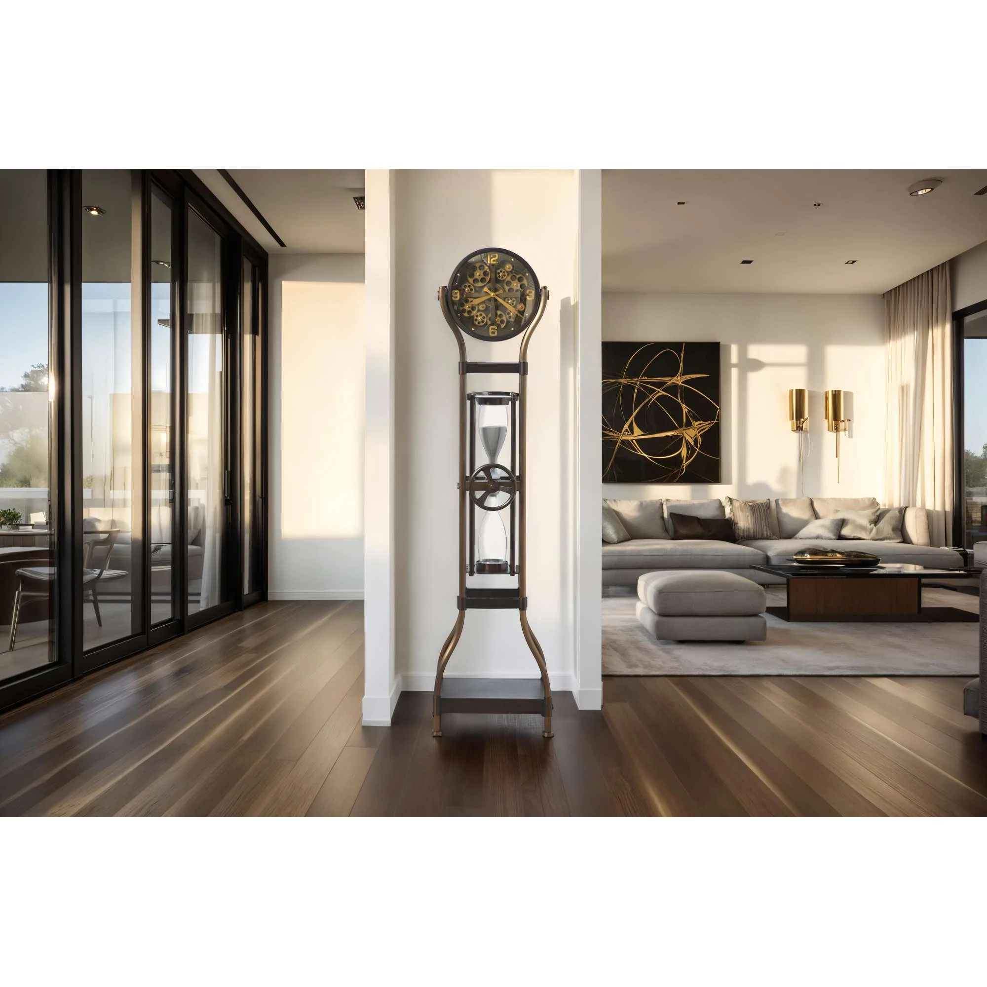 Hourglass IV Grandfather Clock - Image 3