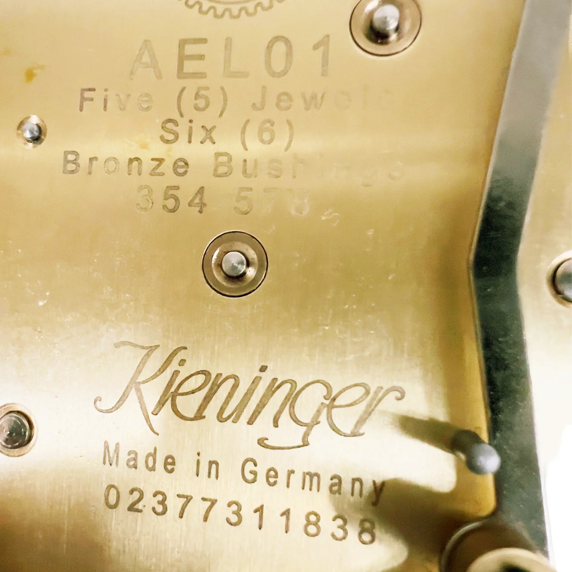 Key Wound Movement | Kieninger AEL01 | 354578 - Image 3