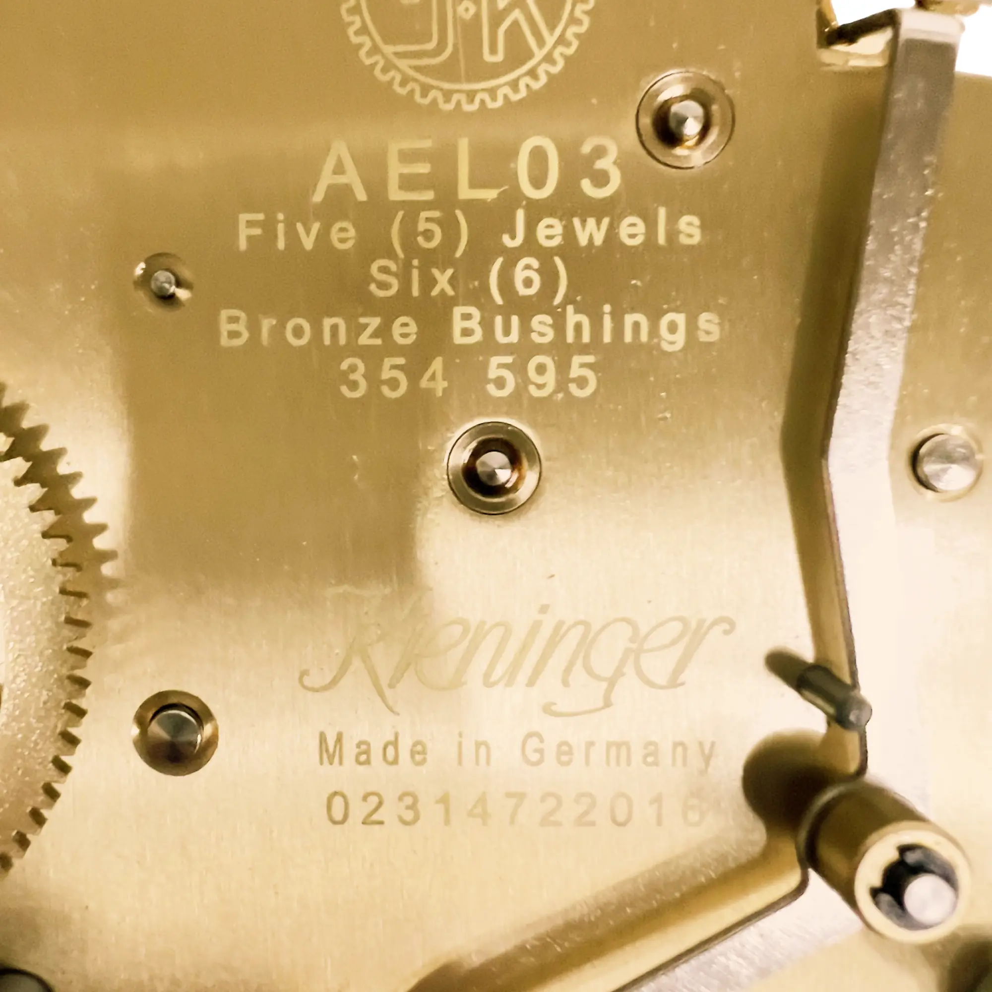Key Wound Movement | Kieninger AEL03 | 354595 - Image 7