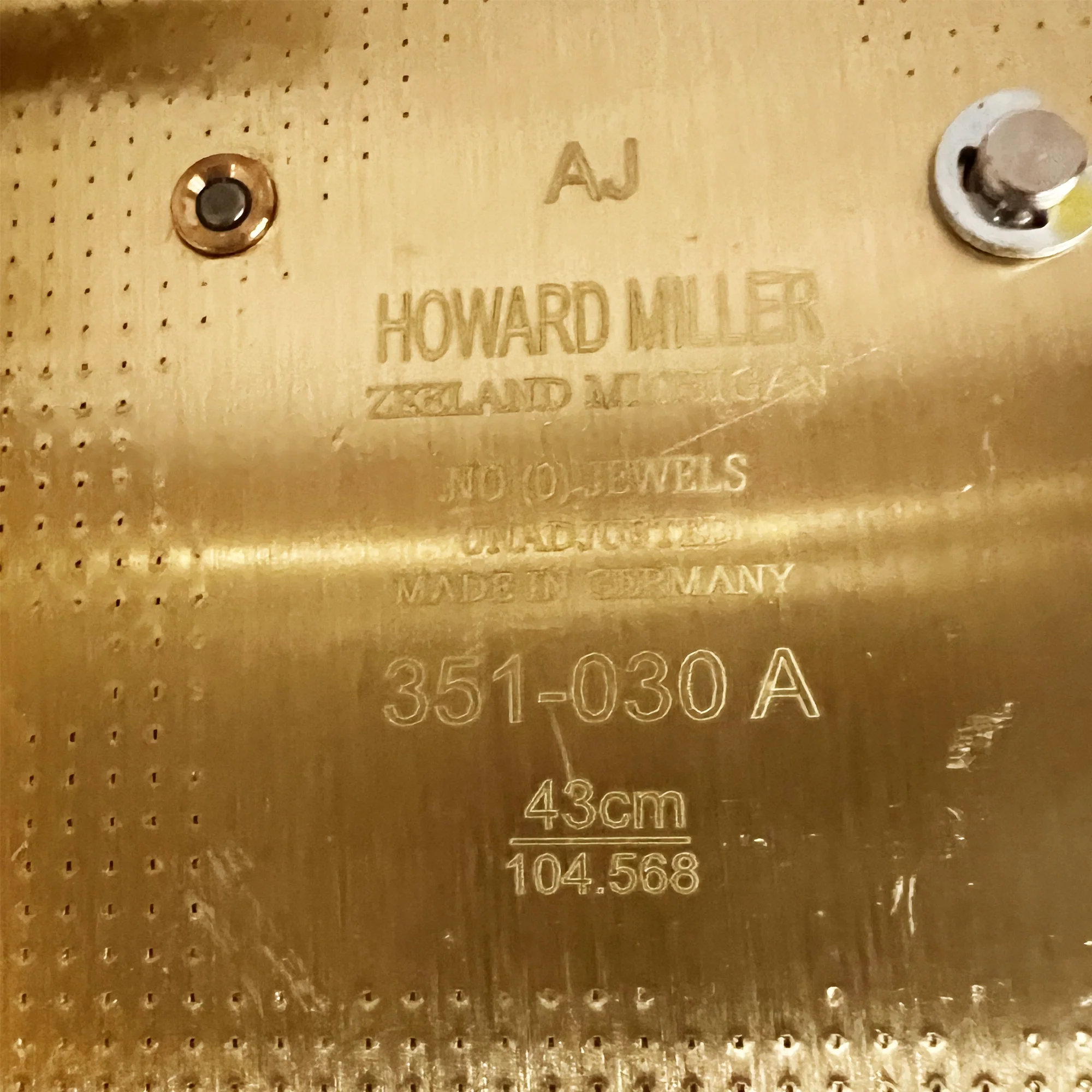 Keywound Movement | Hermle 351-030A | 43 cm | 354253 - Image 3