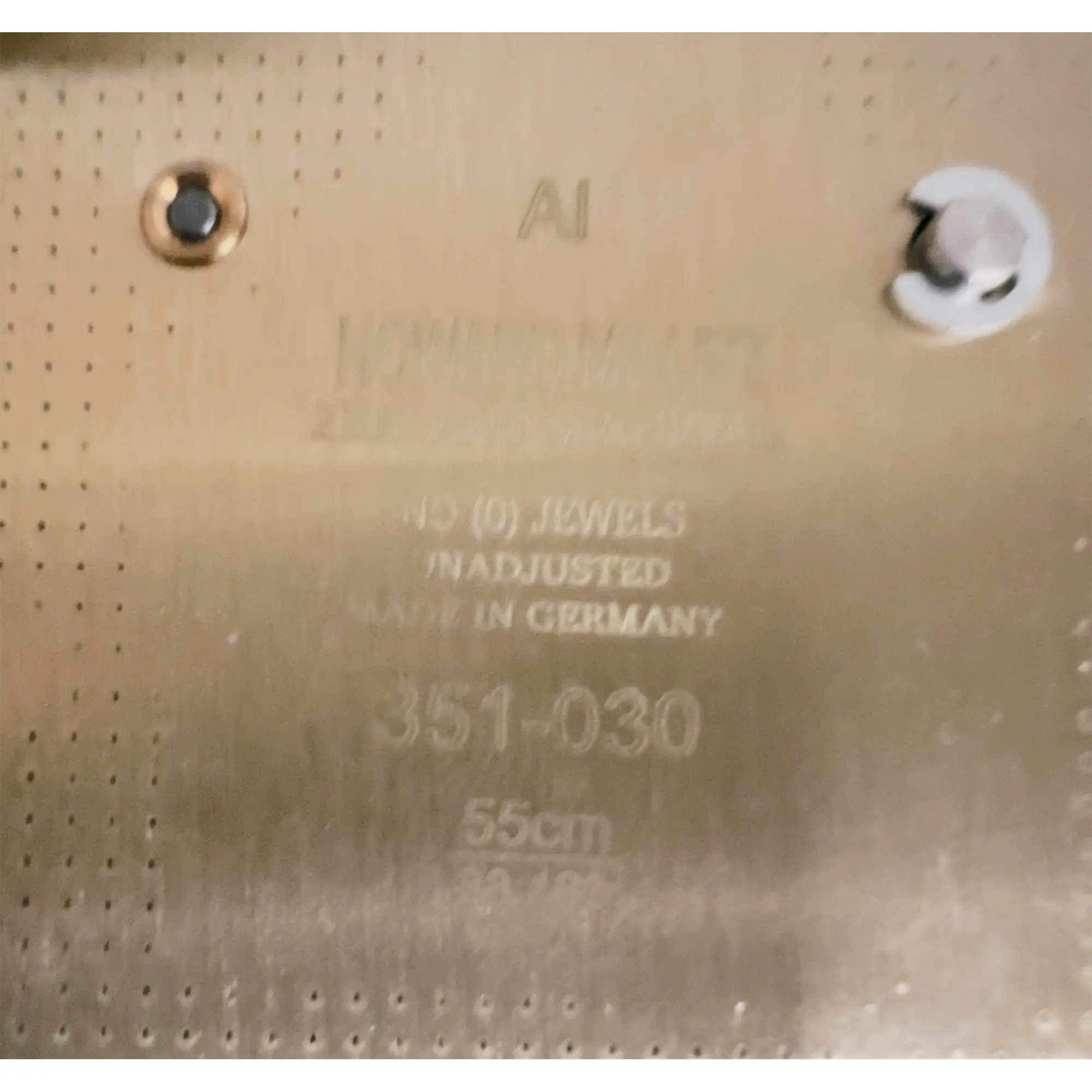 Keywound Movement | Hermle 351-030 | 55cm | 354362 - Image 5