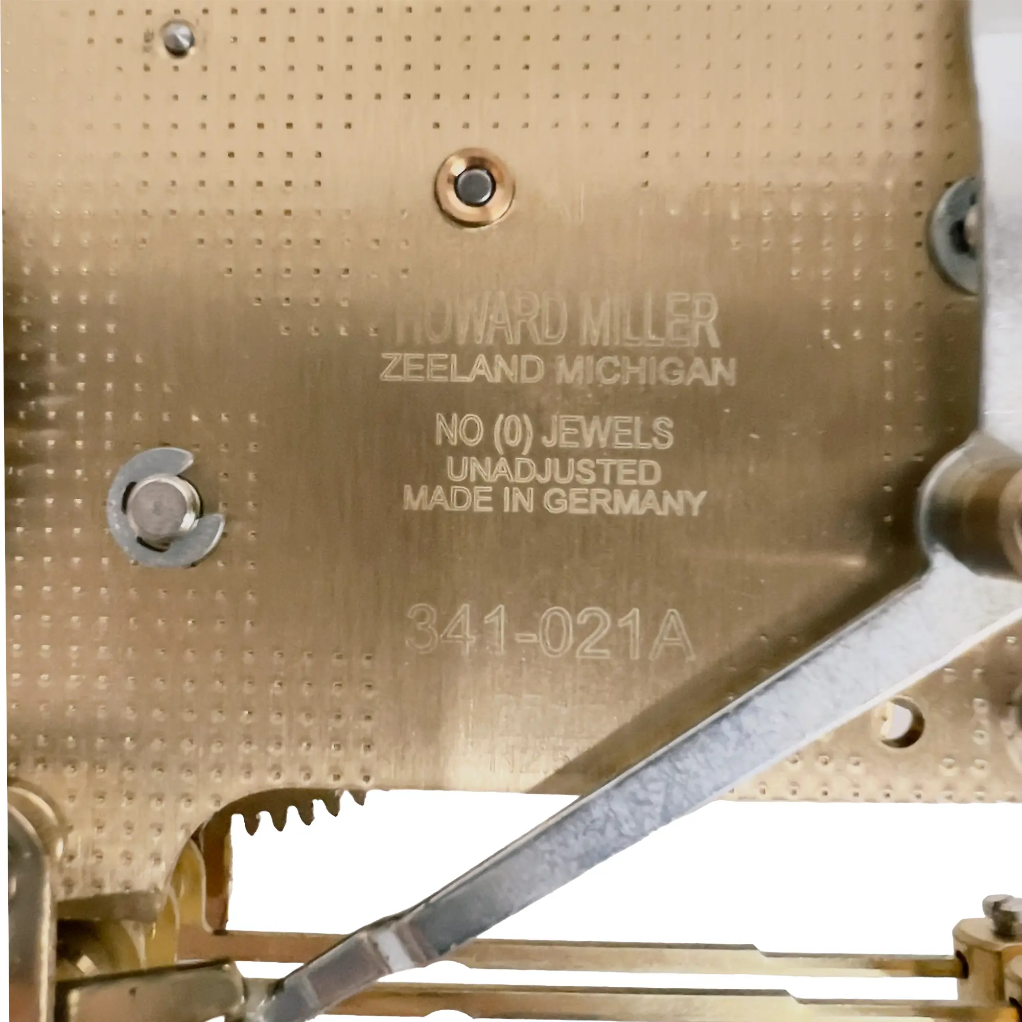 Keywound Movement | Hermle 341-021A | 35cm | 354503 - Image 3