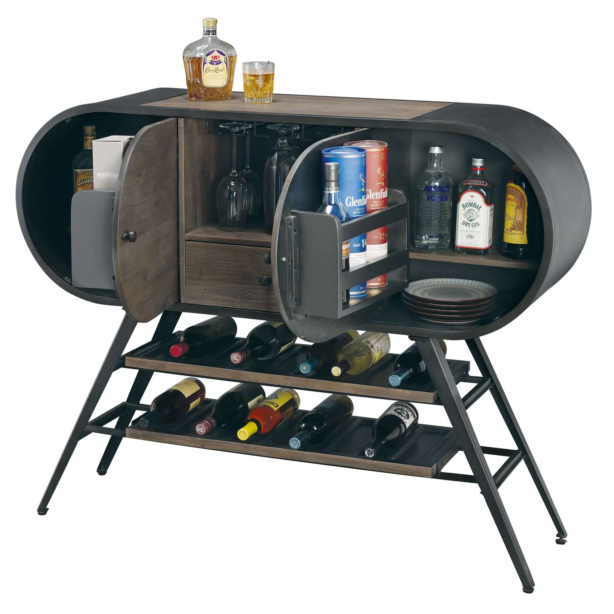Octavia Wine & Bar Cabinet - Image 11