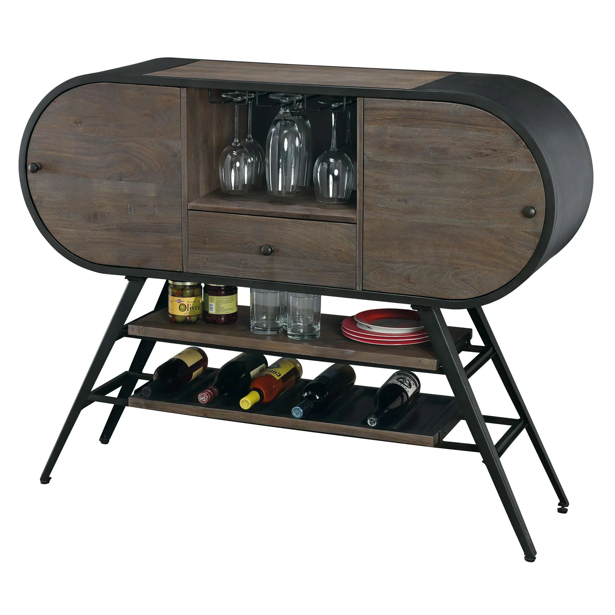 Octavia Wine & Bar Cabinet - Image 4