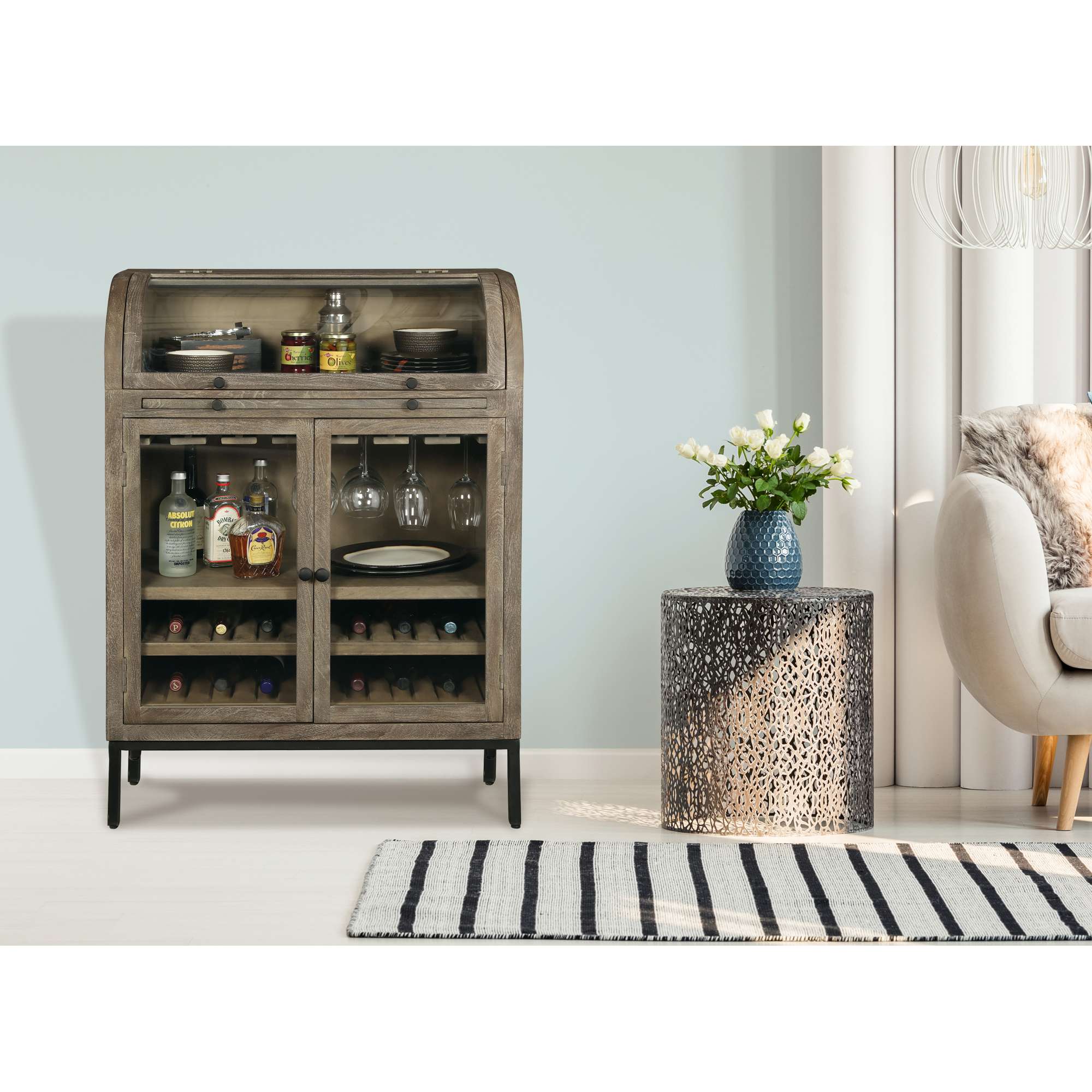 Paloma Wine & Bar Cabinet - Image 9