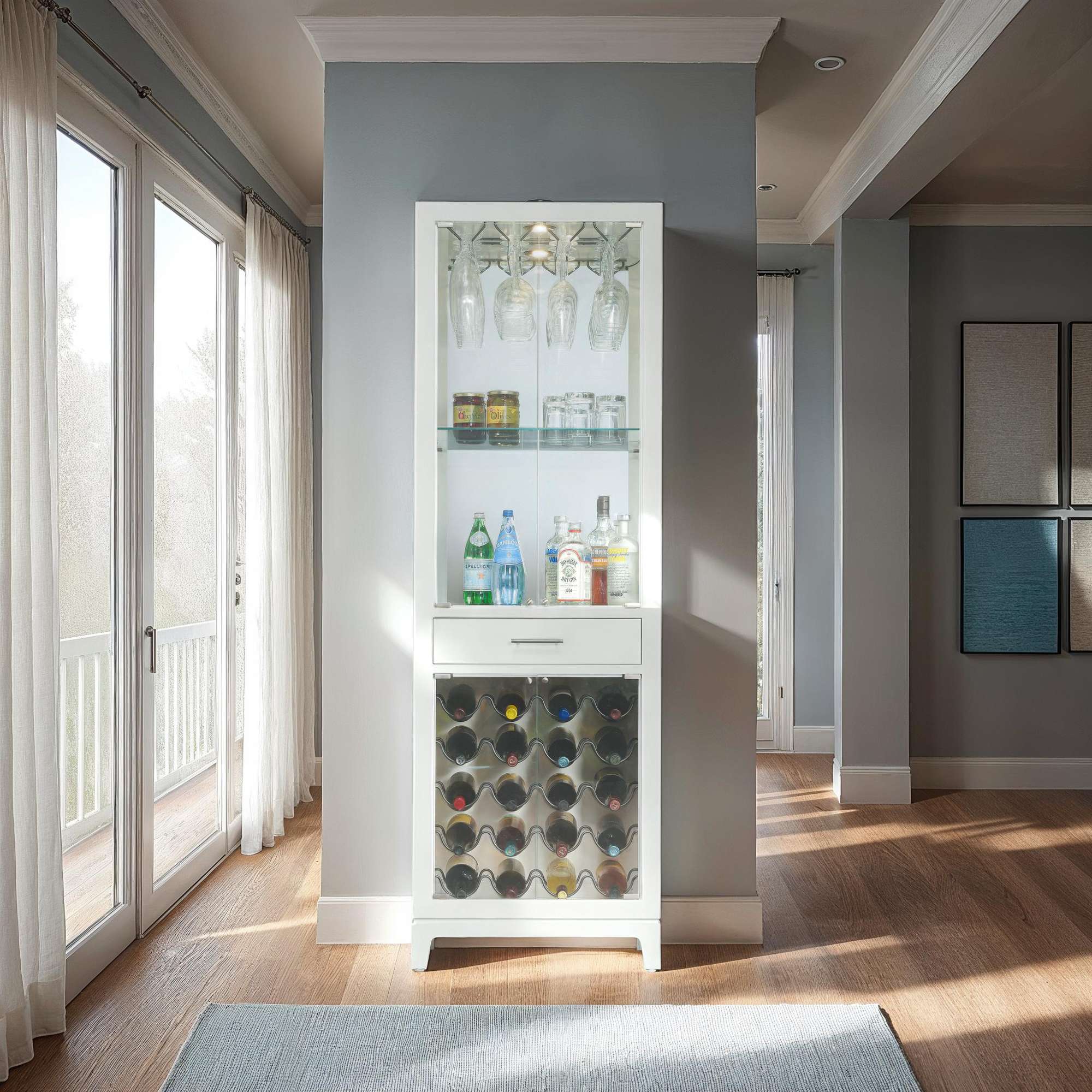 Samson II Wine and Bar Cabinet - Image 3
