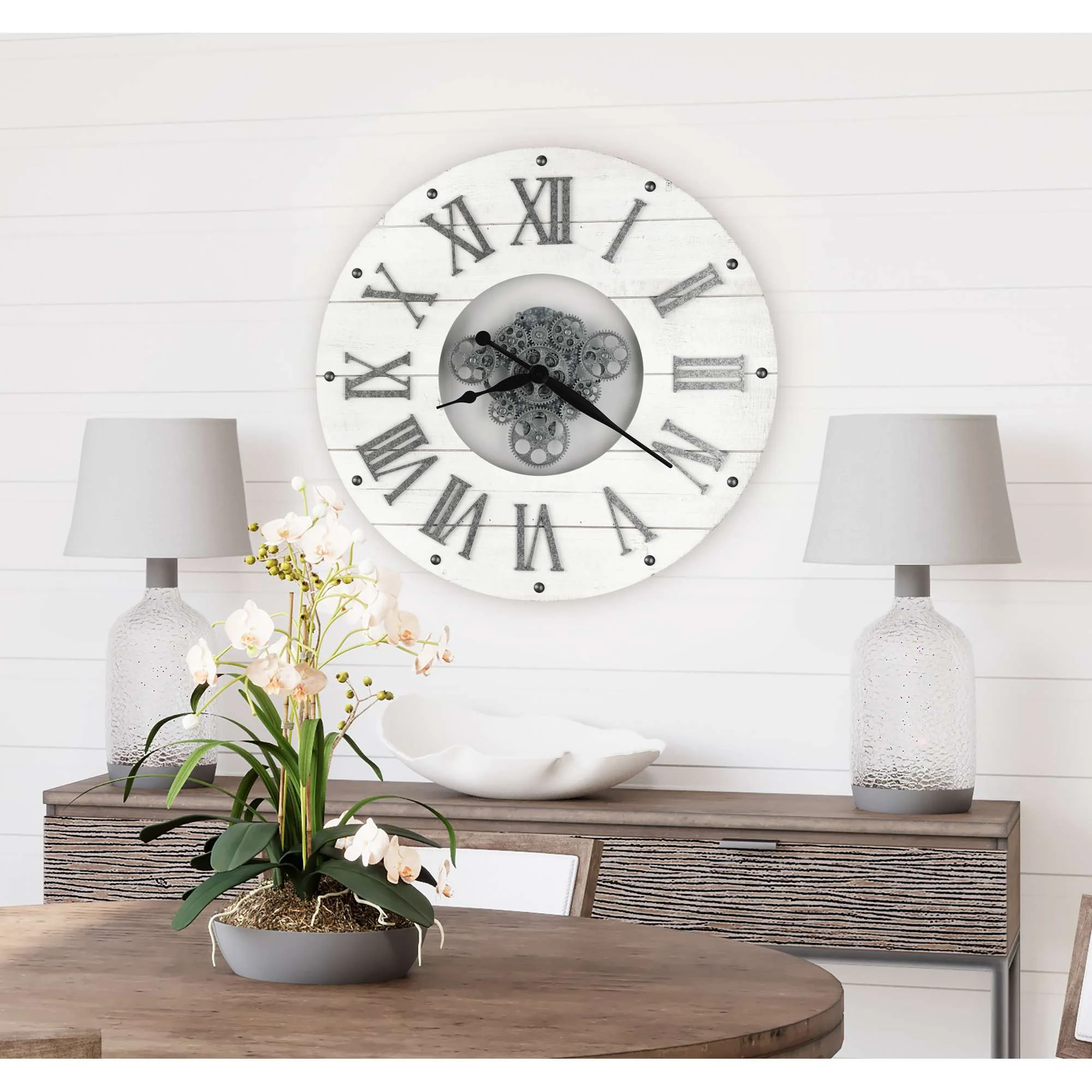 Sky Oversized Gallery Wall Clock - Image 3