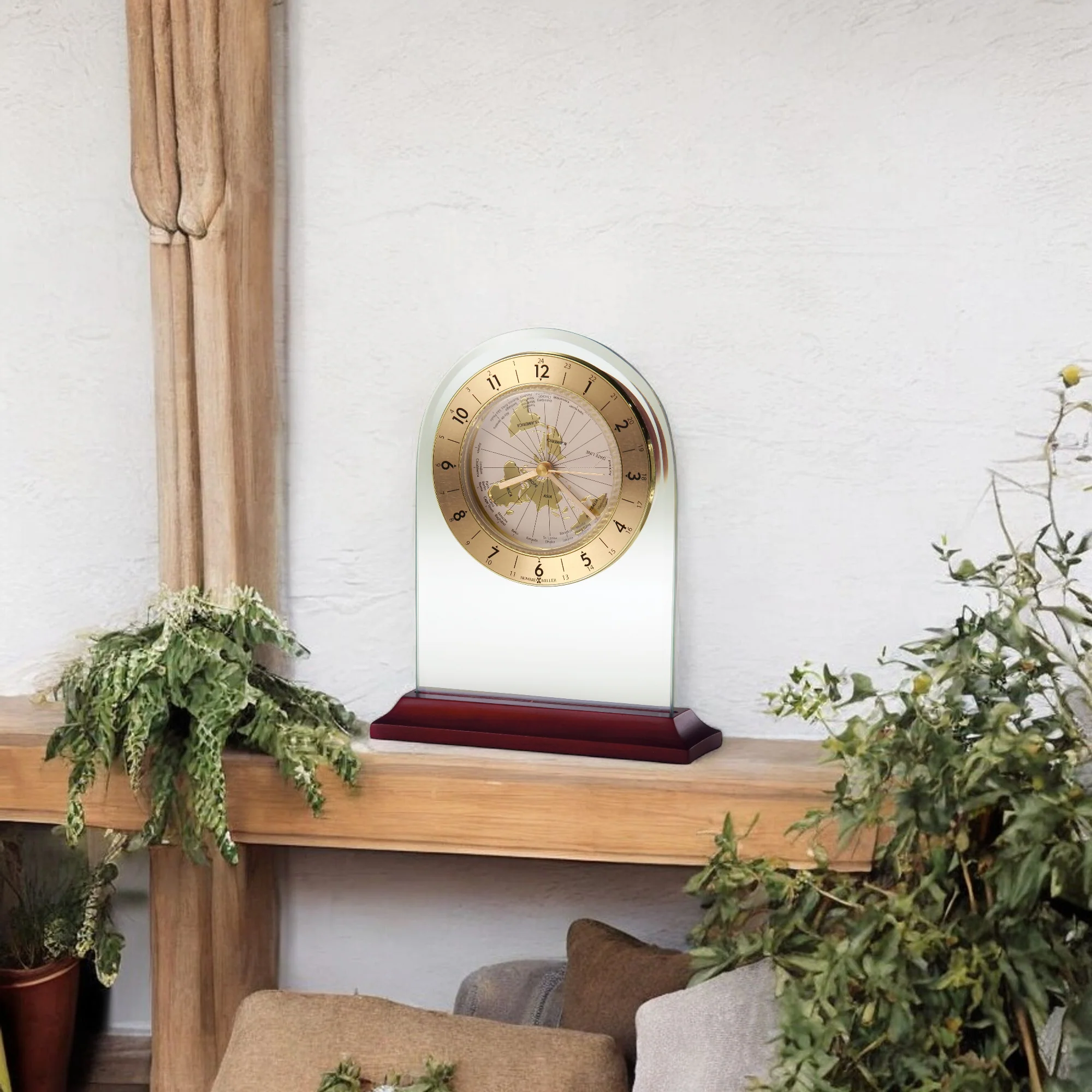World Time Arch Tabletop Clock - Image 4